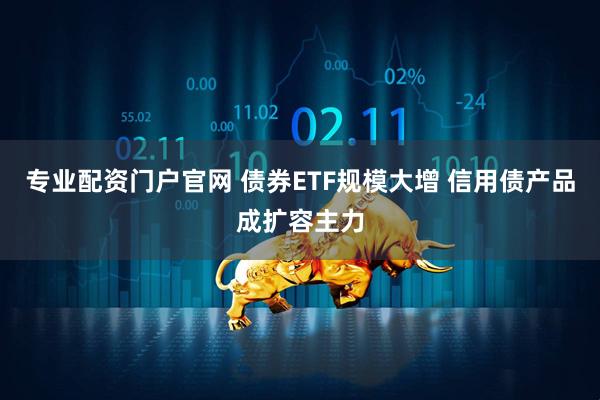 专业配资门户官网 债券ETF规模大增 信用债产品成扩容主力